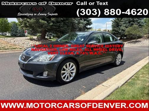 Gray 2009 Lexus IS 250 Base