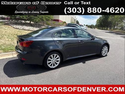 Gray 2009 Lexus IS 250 Base