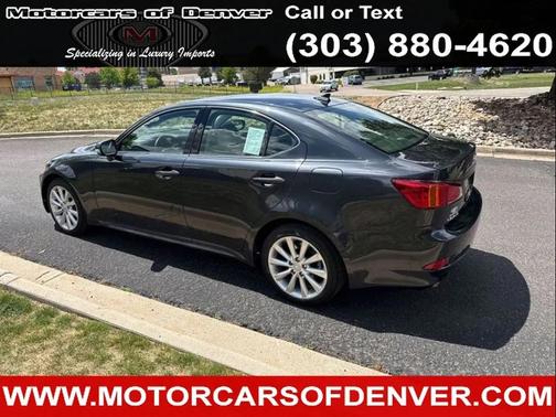Gray 2009 Lexus IS 250 Base
