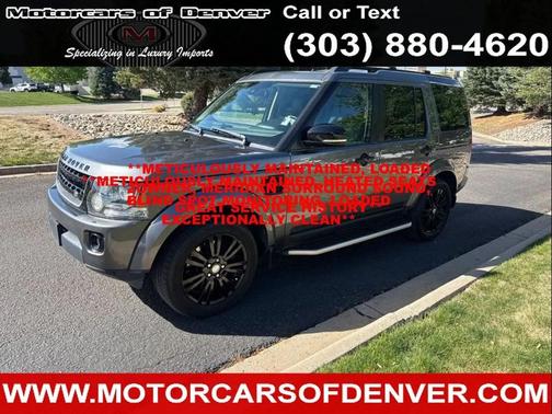 Gray 2015 Land Rover LR4 HSE