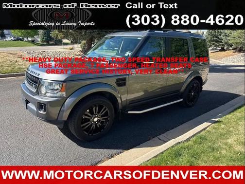 Gray 2015 Land Rover LR4 HSE