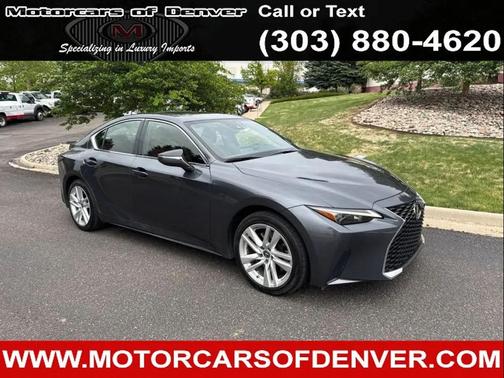 Gray 2021 Lexus IS 300 Base