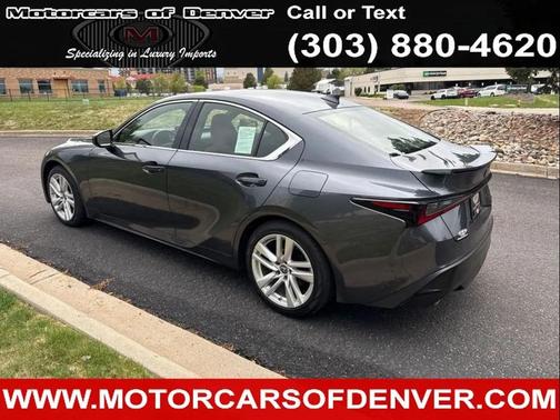 Gray 2021 Lexus IS 300 Base