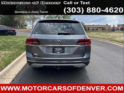Gray 2019 Volkswagen Atlas 3.6L SEL