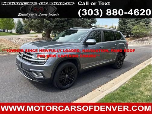 Gray 2019 Volkswagen Atlas 3.6L SEL