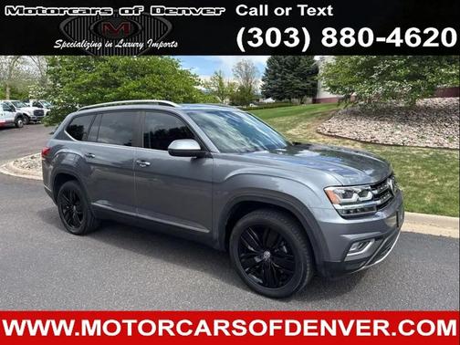 Gray 2019 Volkswagen Atlas 3.6L SEL