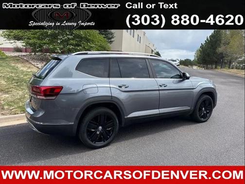 Gray 2019 Volkswagen Atlas 3.6L SEL