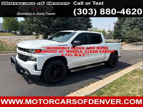 White 2021 Chevrolet Silverado 1500 Custom