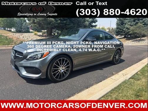 Selenite Grey Metallic 2017 Mercedes-Benz AMG C 43 4MATIC