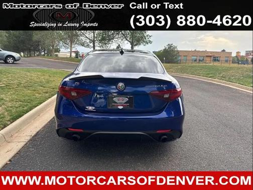 Blue 2020 Alfa Romeo Giulia Ti Sport