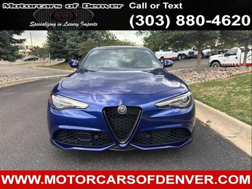 Blue 2020 Alfa Romeo Giulia Ti Sport