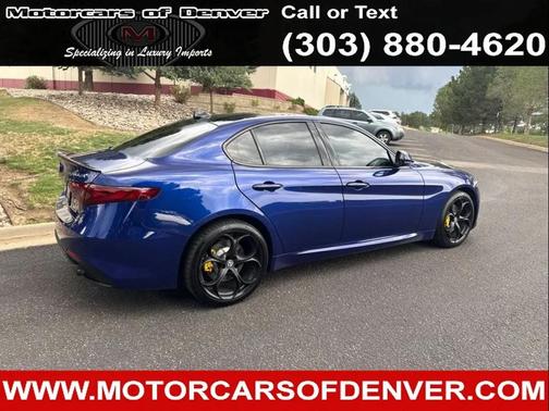 Blue 2020 Alfa Romeo Giulia Ti Sport