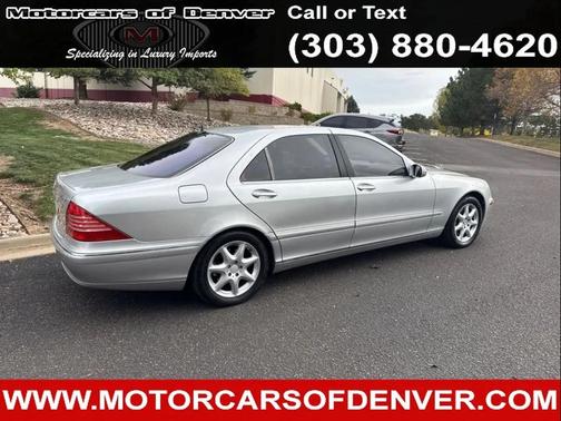 Silver 2004 Mercedes-Benz S-Class 4MATIC