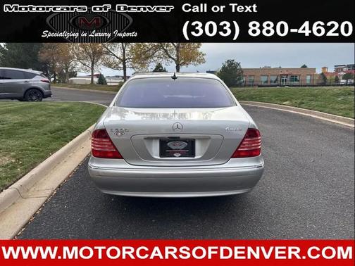 Silver 2004 Mercedes-Benz S-Class 4MATIC