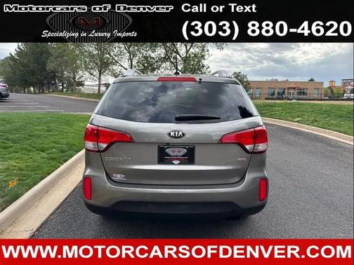 Gray 2015 Kia Sorento LX