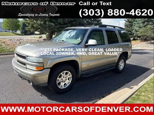 Gray 2003 Chevrolet Tahoe Z71
