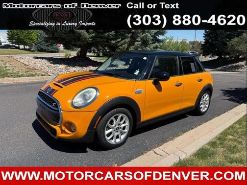 Orange 2015 MINI Hardtop Cooper S