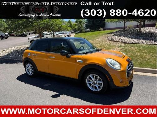 Orange 2015 MINI Hardtop Cooper S