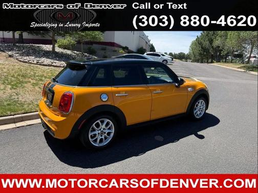 Orange 2015 MINI Hardtop Cooper S