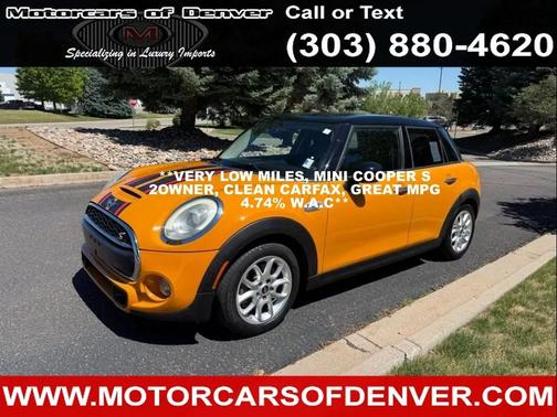 Orange 2015 MINI Hardtop Cooper S