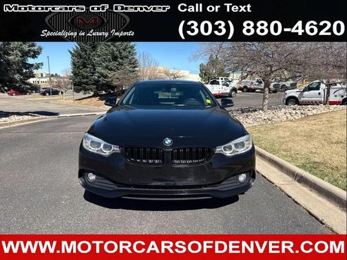 Black 2015 BMW 428 Gran Coupe i xDrive
