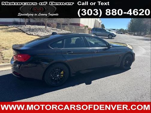 Black 2015 BMW 428 Gran Coupe i xDrive