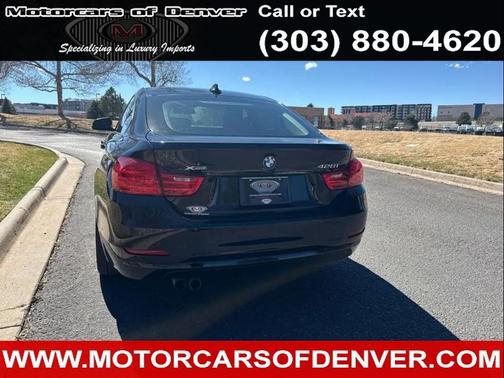 Black 2015 BMW 428 Gran Coupe i xDrive
