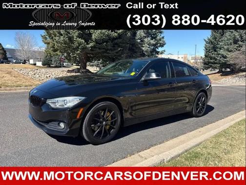 Black 2015 BMW 428 Gran Coupe i xDrive
