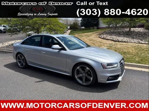 Silver 2015 Audi A4 2.0T Premium Plus