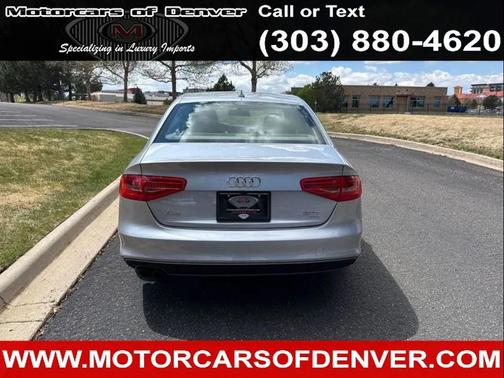 Silver 2015 Audi A4 2.0T Premium Plus