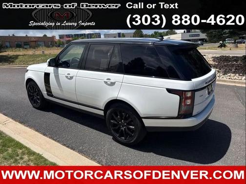 White 2016 Land Rover Range Rover 3.0L Supercharged HSE