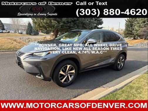 Gray 2019 Lexus NX 300h Base