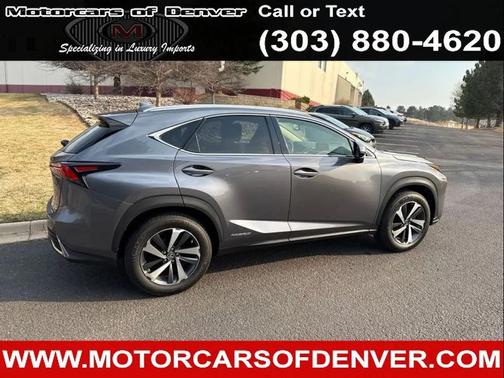 Gray 2019 Lexus NX 300h Base
