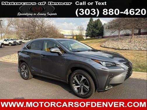 Gray 2019 Lexus NX 300h Base
