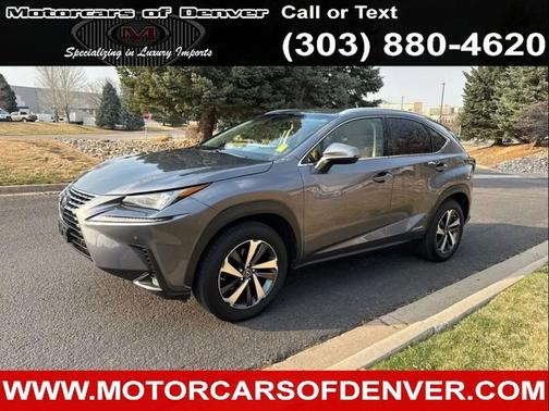 Gray 2019 Lexus NX 300h Base