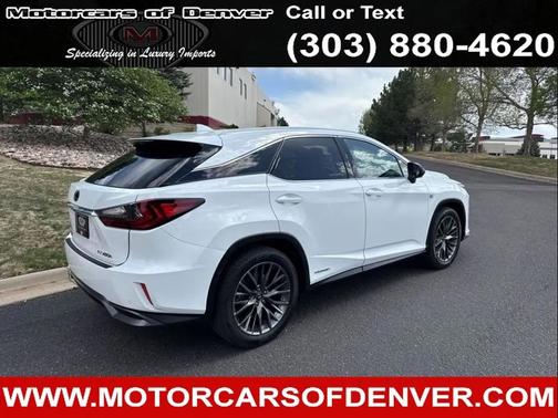 White 2019 Lexus RX 450h Base
