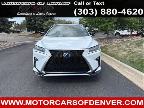 White 2019 Lexus RX 450h Base