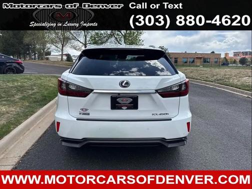 White 2019 Lexus RX 450h Base