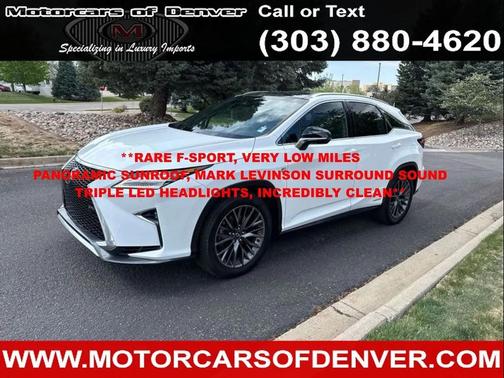 White 2019 Lexus RX 450h Base