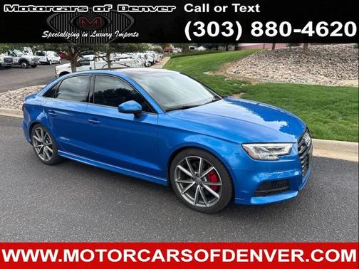 Blue 2018 Audi S3 2.0T Premium Plus