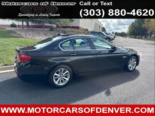 Black 2014 BMW 528 xDrive