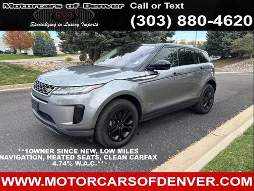 Gray 2020 Land Rover Range Rover Evoque S