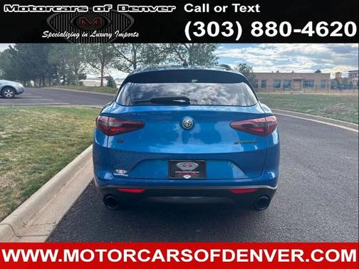 Blue 2019 Alfa Romeo Stelvio Ti Sport