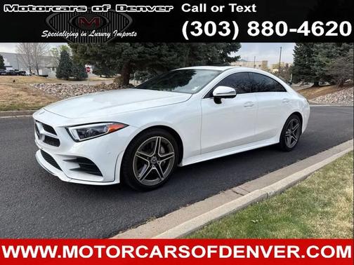 White 2019 Mercedes-Benz CLS 450 4MATIC