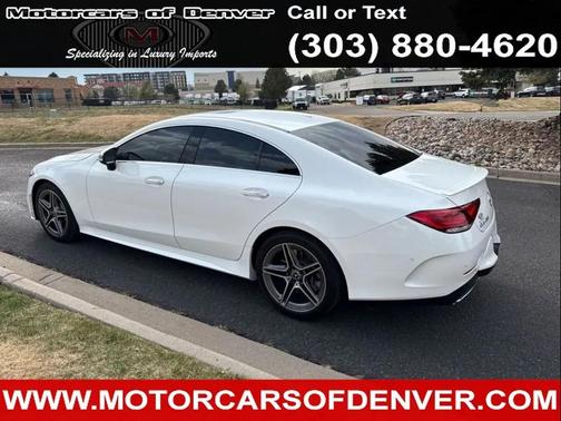 White 2019 Mercedes-Benz CLS 450 4MATIC