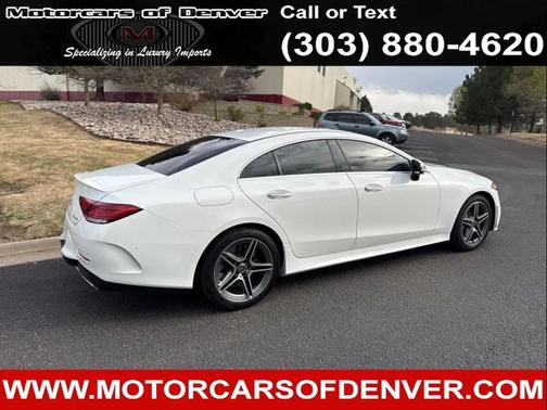 White 2019 Mercedes-Benz CLS 450 4MATIC