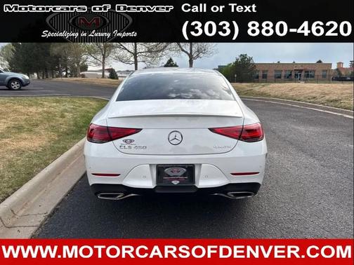 White 2019 Mercedes-Benz CLS 450 4MATIC