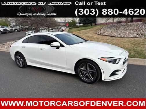 White 2019 Mercedes-Benz CLS 450 4MATIC
