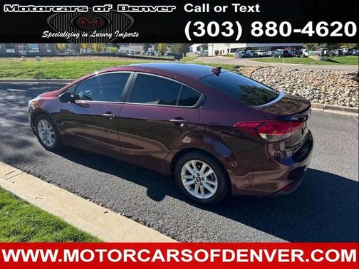 Garnet Red 2017 Kia Forte LX