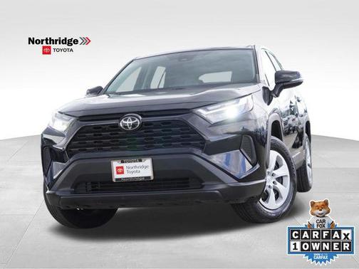 Midnight Black Metallic 2023 Toyota RAV4 LE